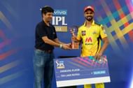 Ruturaj Gaikwad also won the Emerging Player of the Season Award (Image Courtesy: IPLT20.com)